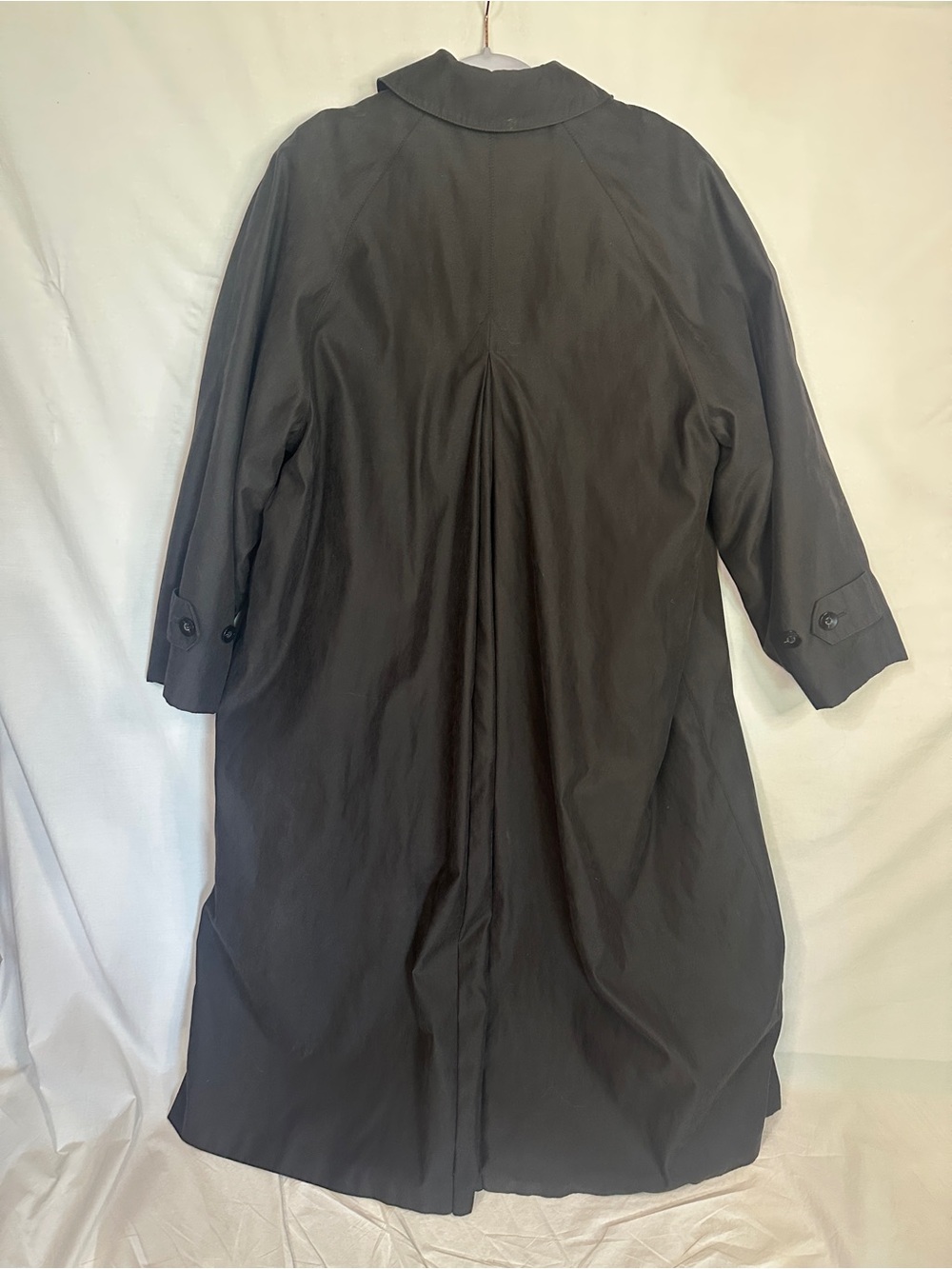 London Fog Women's Charcoal Trench Coat - Picture 6 of 6